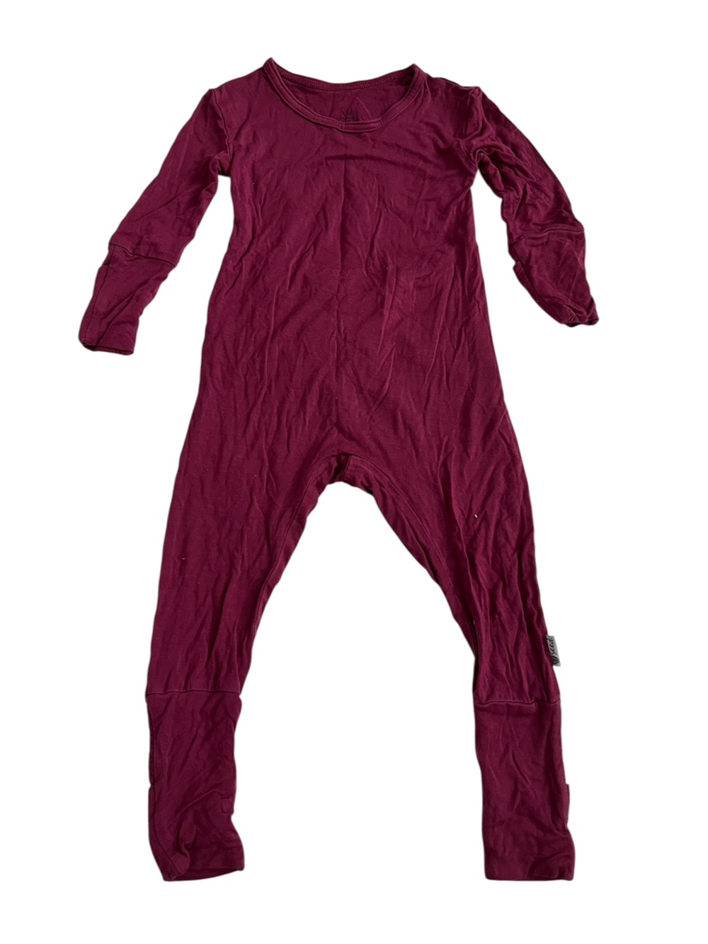 The Simple Seed bamboo Footed One-Piece Pajamas